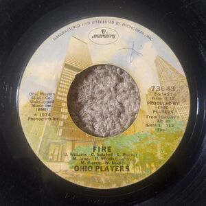 Ohio Players - FIRE/TOGETHER 45' Vinyl Record PRE-OWNED